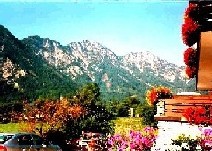Blick vom Balkon